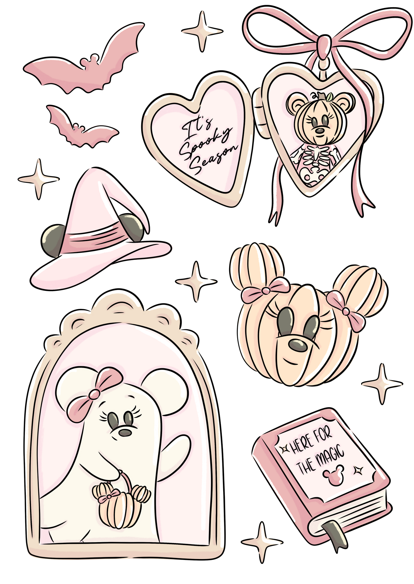 Halloween Pastel Spooky Season Magic Collection 0013