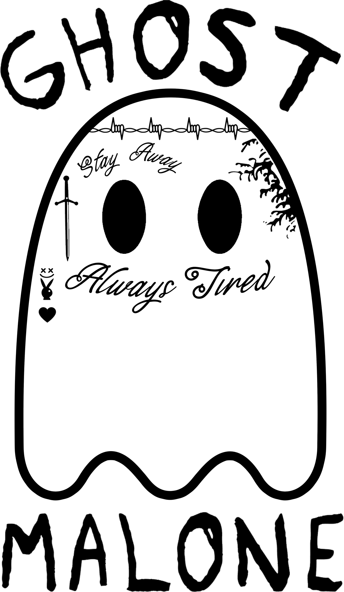 Halloween Ghost Malone 1000