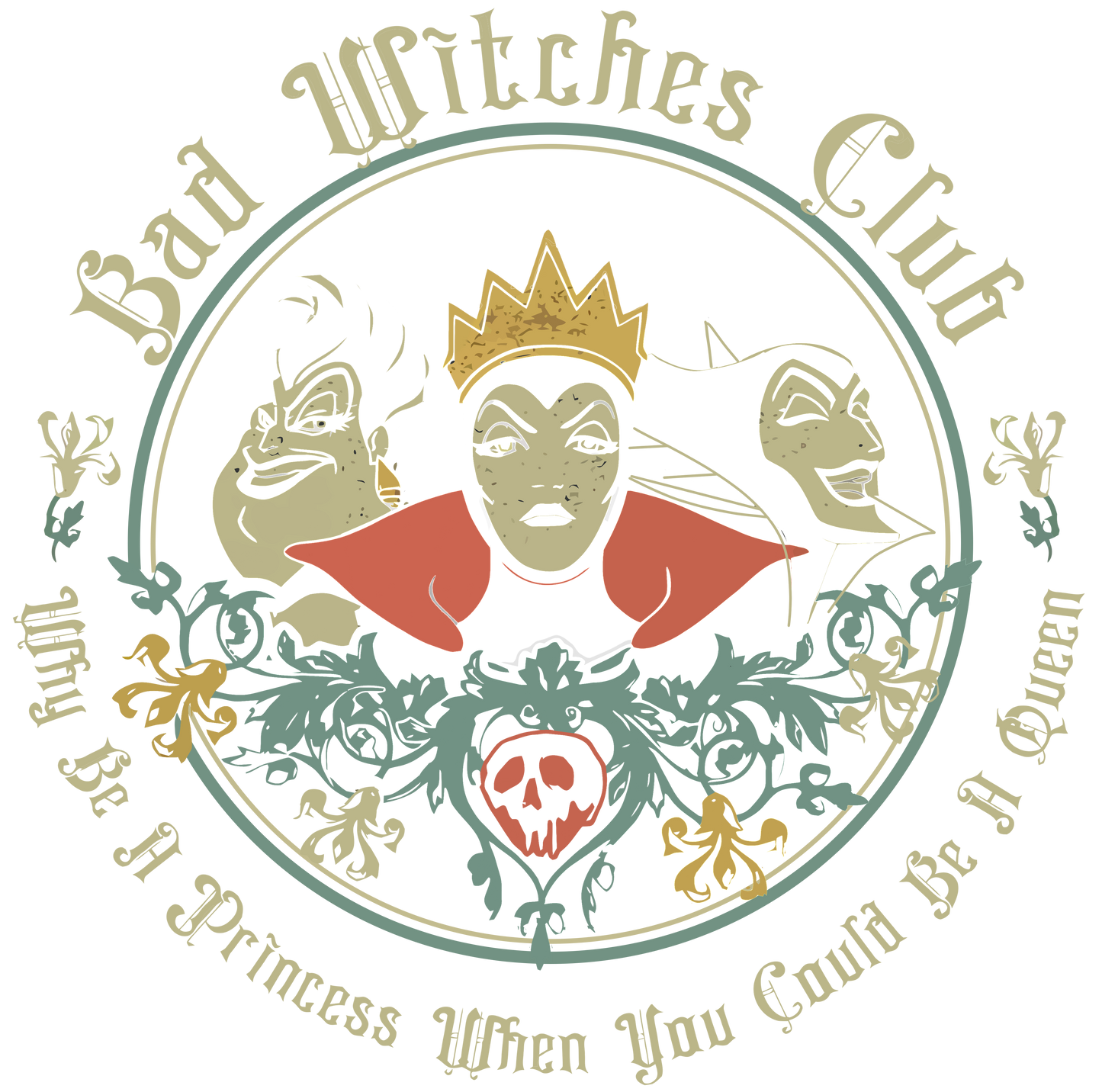 Retro Evil Queens Villain Trio 0030