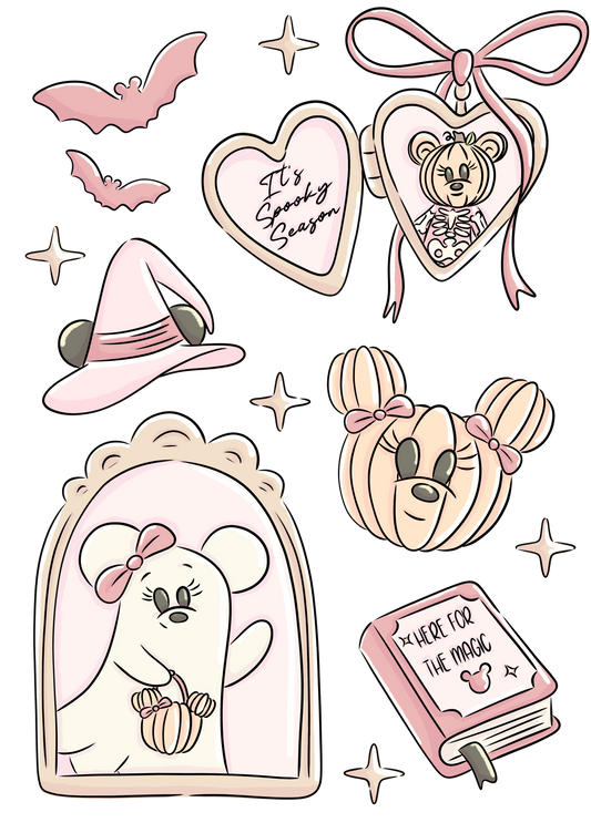 Halloween Pastel Spooky Season Magic Collection 0013