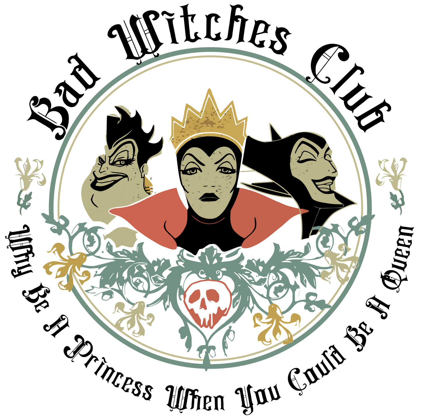 Retro Evil Queens Villain Trio 0030