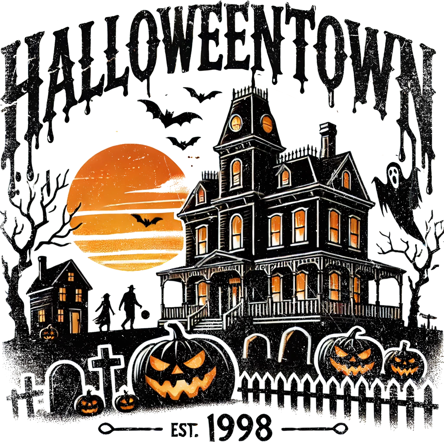 Retro Haunted Mansion Halloweentown 0016