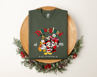 Christmas Disneyland Est 1955 California Shirt, Disneyland Shirt, Christmas Shirt, Christmas Tshirt, Oversized Shirt, Family Disneyworld