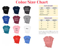 a picture of a shirt with different colors and sizes