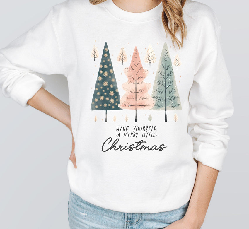 Cute Christmas Sweatshirt, Have Yourself A Merry Little Christmas Sweatshirt, Merry Christmas Shirt, Christmas Family Sweat