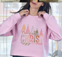 Merry Christmas Sweatshirt, Christmas Sweatshirt, Family Christmas Sweatshirt, Christmas Sweatshirts for Women, Christmas Holiday Sweatshirt