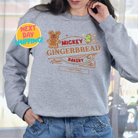 Minnie Gingerbread Cookie Sweatshirt, Minnie Xmas Shirt, Merry Christmas, Christmas Gifts, Christmas Cookie, Disney Holiday Sweatshirt