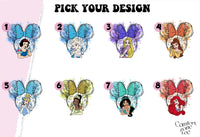 Custom Disney Princess Minnie Ears Sweatshirt, Custom Princess Bow Tee, Snow White Ariel Elsa Jasmine Cinderella Belle Rapunzel Tiana Shirt