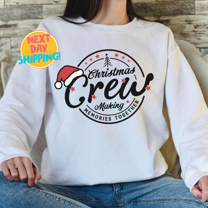 Christmas Crew Shirt, Family Christmas Matching Shirt, Christmas Season Sweatshirt, Christmas Party Shirt, Xmas Gifts, Christmas Party