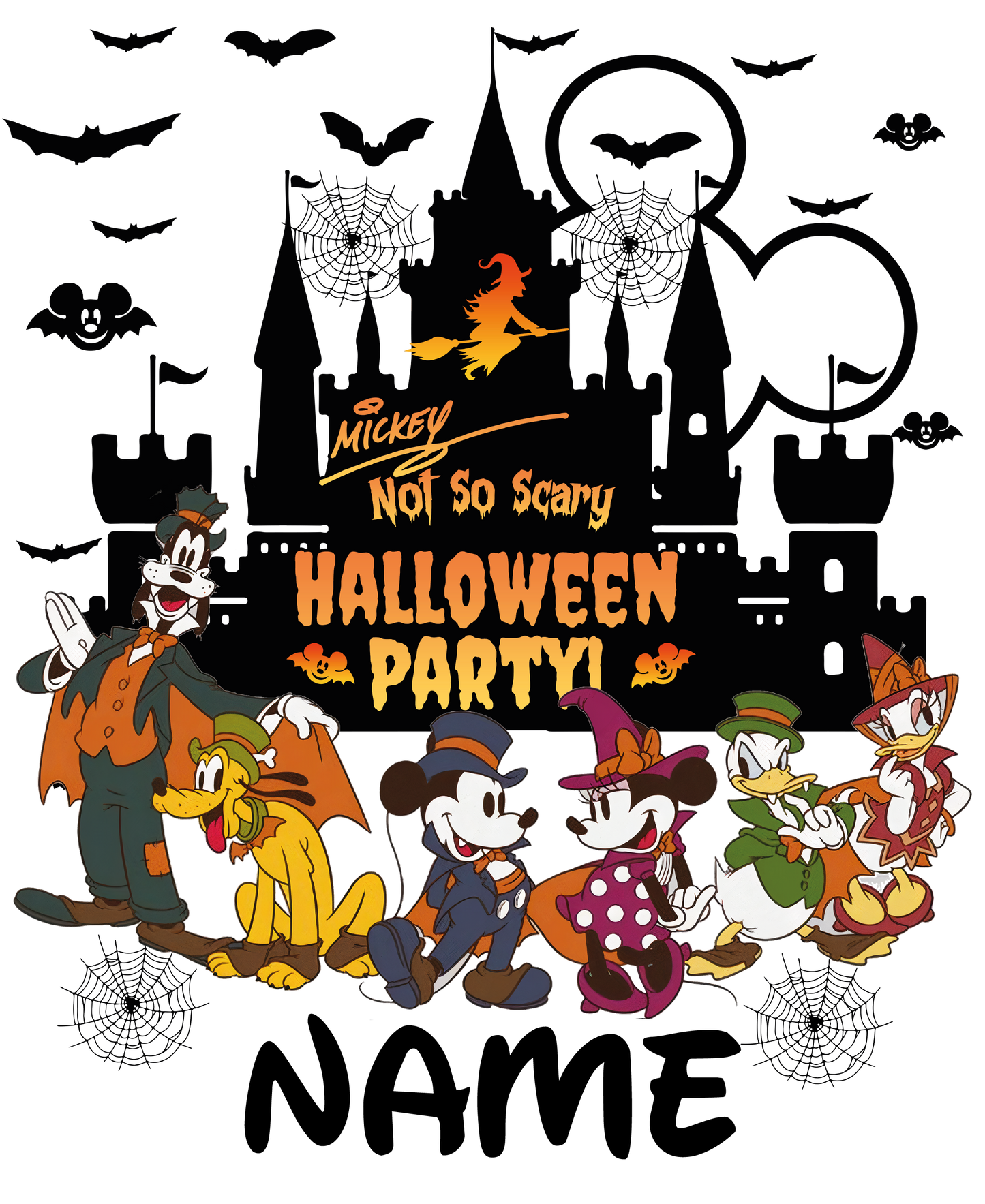 Custom Disney Halloween Party 1346