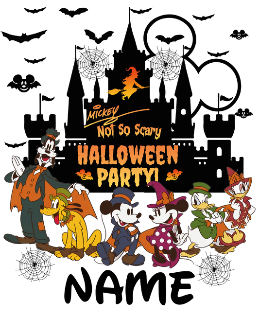 Custom Disney Halloween Party 1346